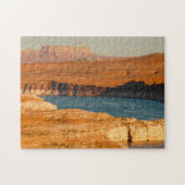 Het Powell Utah-meer. Jigzaag Puzzle Legpuzzel (Horizontaal)