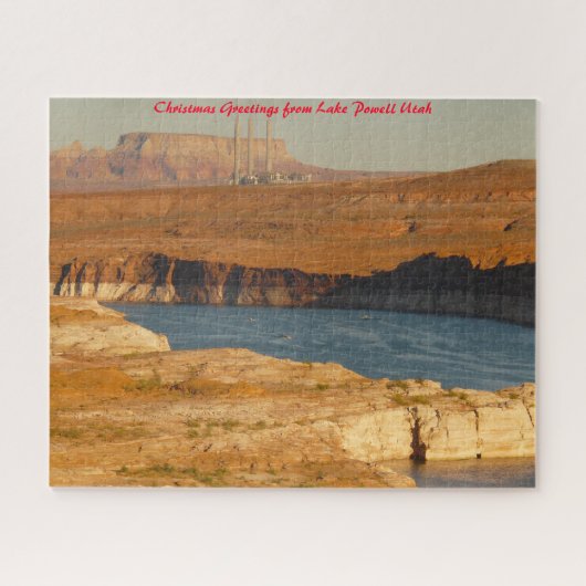 Het Powell Utah-meer. kerstcadeautjes Legpuzzel (Horizontaal)