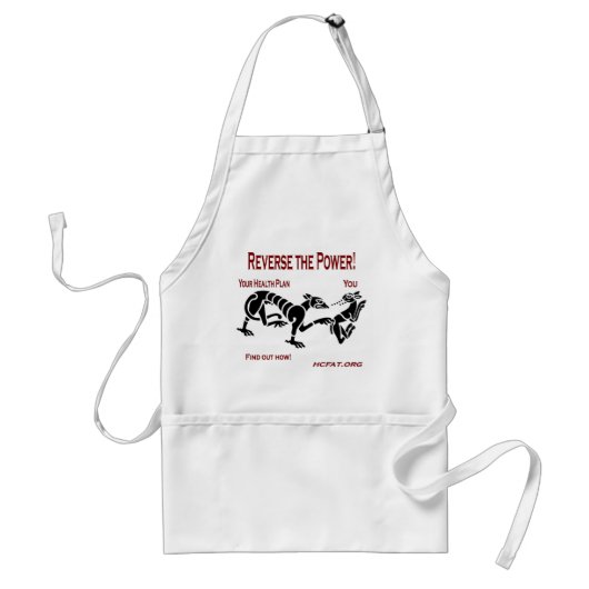 Het Power Apron omkeren Standaard Schort (Voorkant)