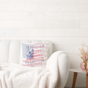 Het prachtige Amazing Hillary 4 USA President nieu Kussen