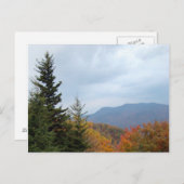 Het prachtige blauwe ritgebergte briefkaart (Voorkant / Achterkant)