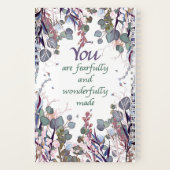 Het prachtige botanische tijdschrift Piedere dag Notitieboek (Achterkant)