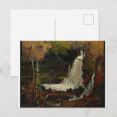 Het prachtige Canadese watervallandschap Tom Thoms Briefkaart (Voorkant / Achterkant)