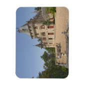 Het prachtige Chateau de Pressac en de tuin Magneet (Verticaal)