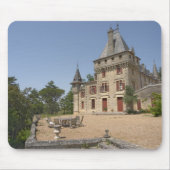 Het prachtige Chateau de Pressac en de tuin Muismat (Voorkant)