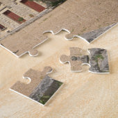 Het prachtige Chateau de Pressac en tuin Legpuzzel (Zijkant)