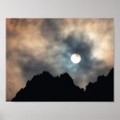 Het prachtige Cloud burst poster (Voorkant)