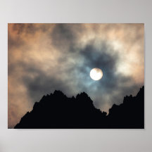 Het prachtige Cloud burst poster