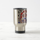 Het prachtige design van een geweldige tekst citaa reisbeker (Center)