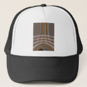 Het prachtige design van het Parijse Eiffel Trucker Pet (Voorkant)