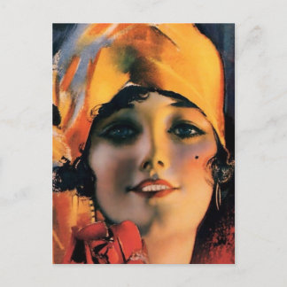 Het prachtige Flapper Briefkaart van 1920