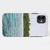 Het prachtige groene eiland in het Zee Case-Mate iPhone Case (Achterkant (horizontaal))