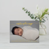 Het prachtige Intro Folie Briefkaart van de Aankon (Staand Voorkant)