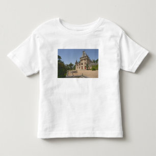 Het prachtige Kasteel de Pressac en tuin Kinder Shirts
