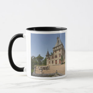 Het prachtige Kasteel de Pressac en tuin Mok