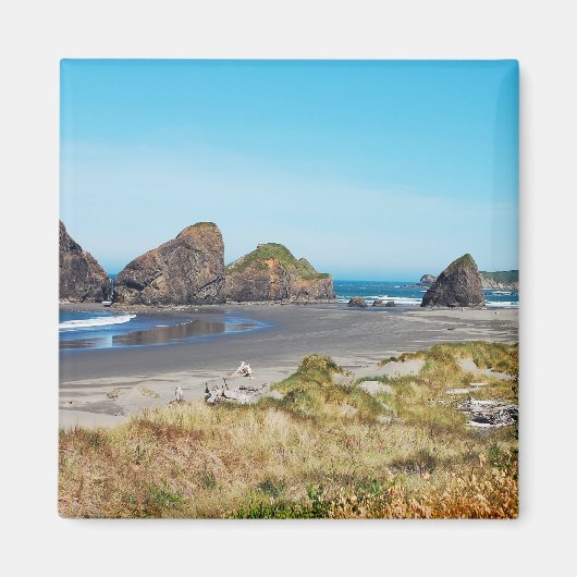 Het prachtige kustlandschap van Oregon Magneet (Voorkant)