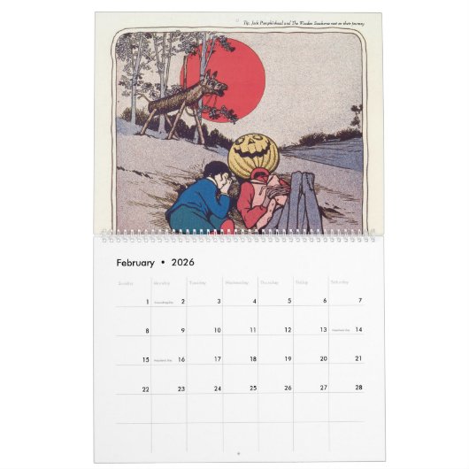 Het prachtige land Oz Kalender (Feb 2026)