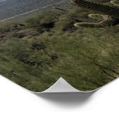 Het prachtige landschap van Arizona Poster (Hoek)