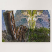 Het prachtige landschap van het meer van Braies, I Legpuzzel (Horizontaal)