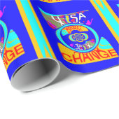 Het prachtige ontwerp van het citaat van de Tekst  Cadeaupapier (Rol Hoek)