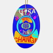 Het prachtige ontwerp van het citaat van de Tekst Keramisch Ornament (Links)