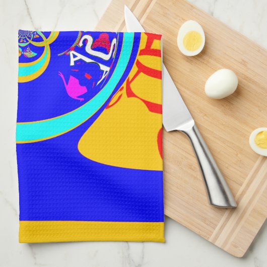 Het prachtige ontwerp van het citaat van de Tekst  Theedoek (Quarter Fold)