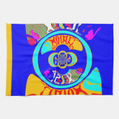 Het prachtige ontwerp van het citaat van de Tekst  Theedoek (Horizontaal)