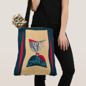 Het prachtige ontwerp van het citaat van de Tekst  Tote Bag (Dichtbij)