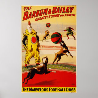 Het prachtige Poster van de Foot-Ball-honden