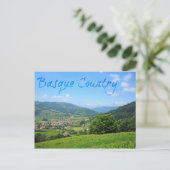 Het prachtige Spaanse dorp in Baskenland Briefkaart (Staand voorkant)