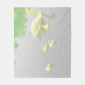 Het prachtige Swan Lake Fleece Deken (Voorkant)