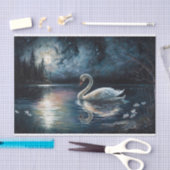 Het prachtige Swan Lake Tissuepapier (Craft)