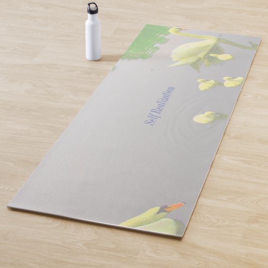 Het prachtige Swan Lake Yogamat (In situ)