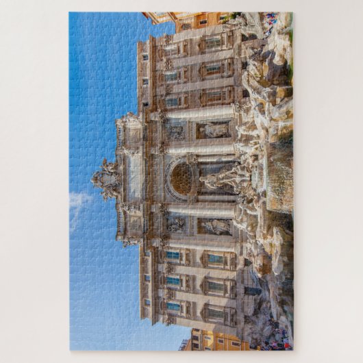 Het prachtige uitzicht van de fontein Trevi, Rome, Legpuzzel (Verticaal)