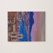 Het prachtige Uitzicht van de stad Napels met de b Legpuzzel (Horizontaal)