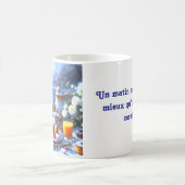 Het prachtige universum van de ochtend - koffiemok (Center)