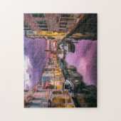 Het prachtige Venetië-kanaal in Italië Legpuzzel (Verticaal)