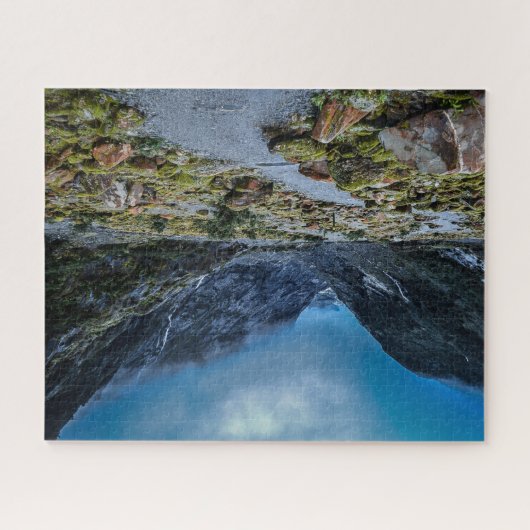 Het prachtige wolkenlandschap in Nieuw-Zeeland Legpuzzel (Horizontaal)