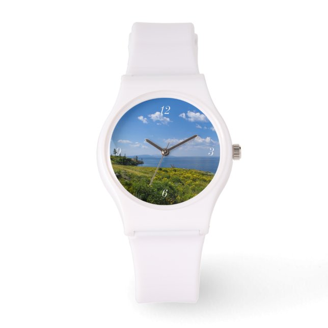Het prachtige Yellowstone Lake Horloge (Voorkant)