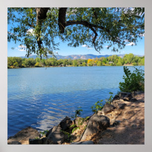 Het prachtige zomerdagpark Fort Collins CO Poster