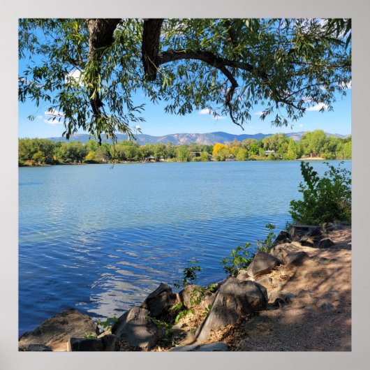 Het prachtige zomerdagpark Fort Collins CO Poster (Voorkant)