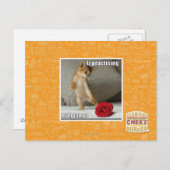 Het praktizeren van Iz mah tango Briefkaart (Voorkant / Achterkant)