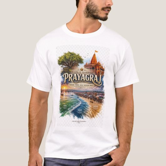 Het "Prayagraj" Holistische T-Shirt (Voorkant)