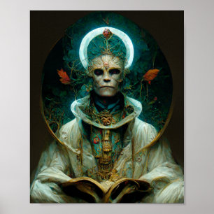 Het Preacher Fantasy Sci-Fi Art Poster