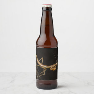 Het preken van Mantis komt overeen met de creepy I Bier Etiket