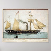 Het President 2 van het Stoomschip Poster (Voorkant)