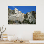 Het presidentiële monument van Mount Rushmore Poster (Keuken)
