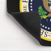 Het presidentiële zegel van de Universiteit van Ob Muismat (Hoek)