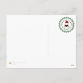 Het prettige feestdagen (plural:) Koele rood van (Achterkant)