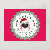 Het prettige feestdagen (plural:) Koele rood van (Voorkant)